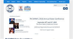 Desktop Screenshot of pashrm.org